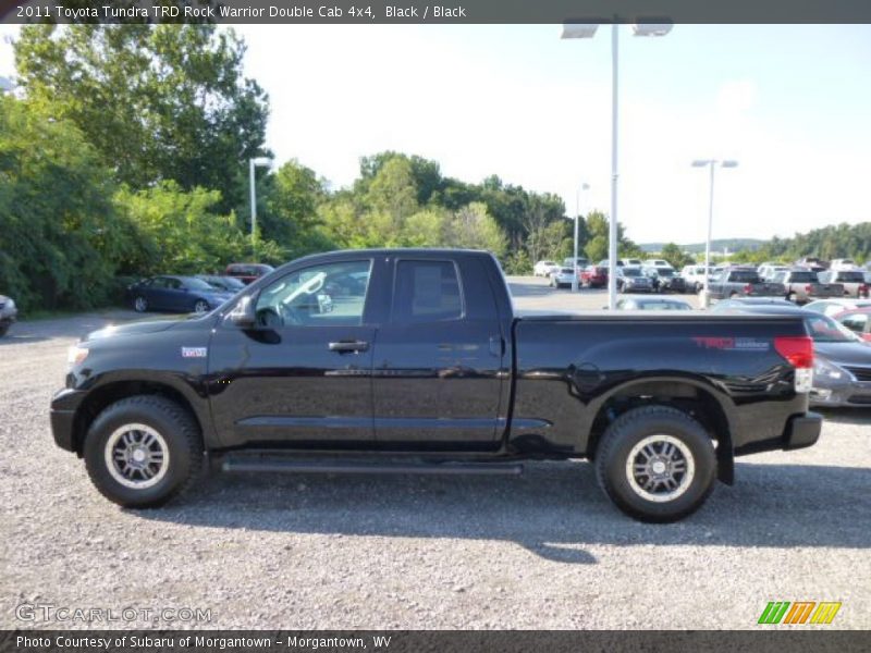 Black / Black 2011 Toyota Tundra TRD Rock Warrior Double Cab 4x4
