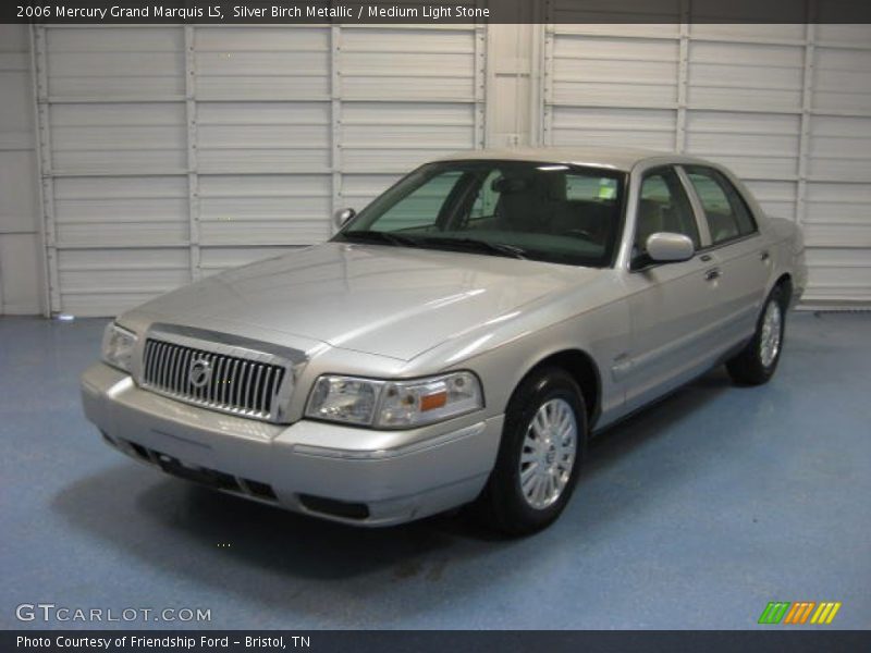 Silver Birch Metallic / Medium Light Stone 2006 Mercury Grand Marquis LS