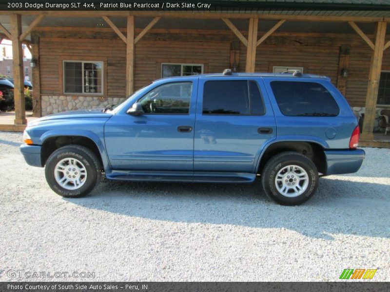 Patriot Blue Pearlcoat / Dark Slate Gray 2003 Dodge Durango SLT 4x4