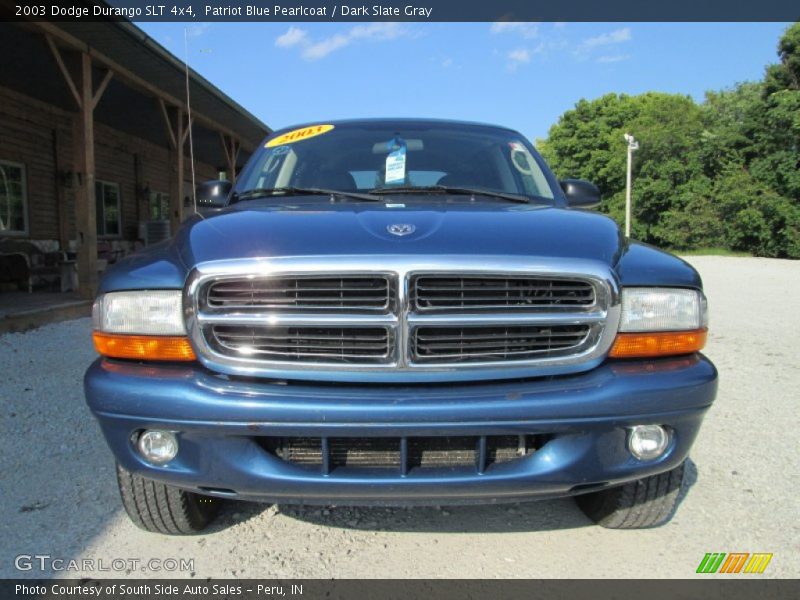 Patriot Blue Pearlcoat / Dark Slate Gray 2003 Dodge Durango SLT 4x4