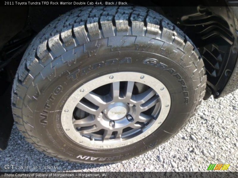 Black / Black 2011 Toyota Tundra TRD Rock Warrior Double Cab 4x4