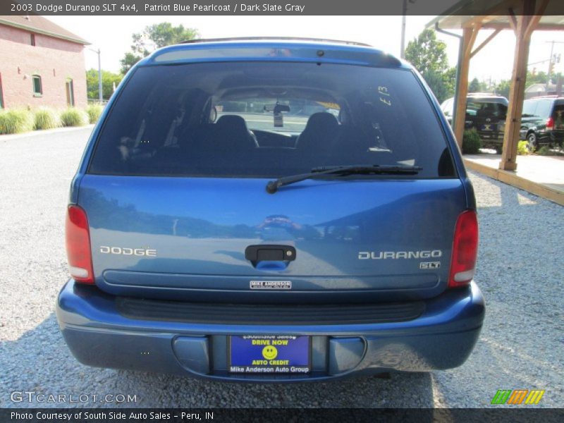 Patriot Blue Pearlcoat / Dark Slate Gray 2003 Dodge Durango SLT 4x4