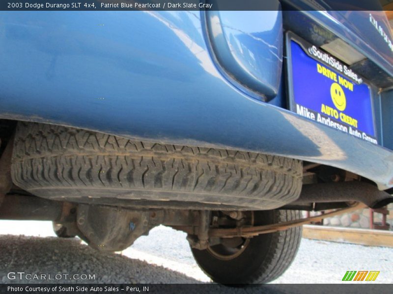 Patriot Blue Pearlcoat / Dark Slate Gray 2003 Dodge Durango SLT 4x4