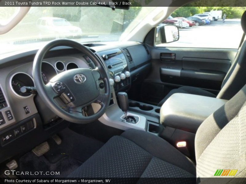 Black / Black 2011 Toyota Tundra TRD Rock Warrior Double Cab 4x4