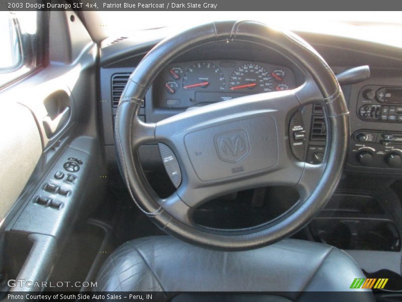 Patriot Blue Pearlcoat / Dark Slate Gray 2003 Dodge Durango SLT 4x4