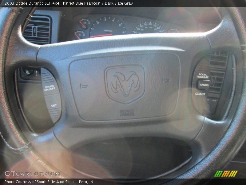 Patriot Blue Pearlcoat / Dark Slate Gray 2003 Dodge Durango SLT 4x4