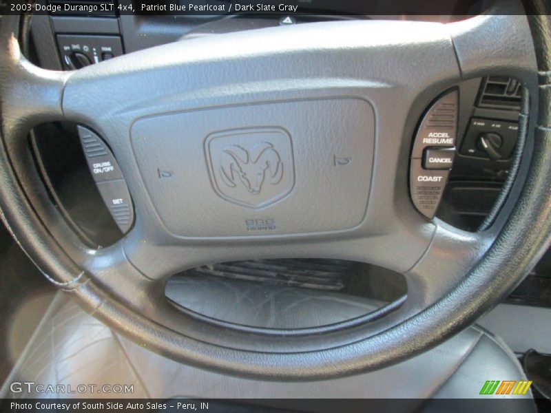 Patriot Blue Pearlcoat / Dark Slate Gray 2003 Dodge Durango SLT 4x4