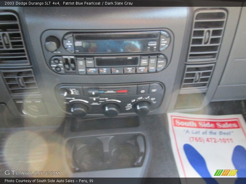 Patriot Blue Pearlcoat / Dark Slate Gray 2003 Dodge Durango SLT 4x4