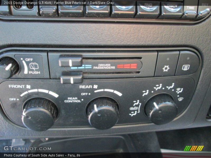 Patriot Blue Pearlcoat / Dark Slate Gray 2003 Dodge Durango SLT 4x4