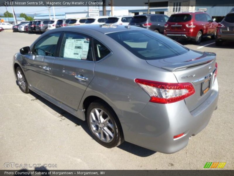Magnetic Gray Metallic / Charcoal 2013 Nissan Sentra SR