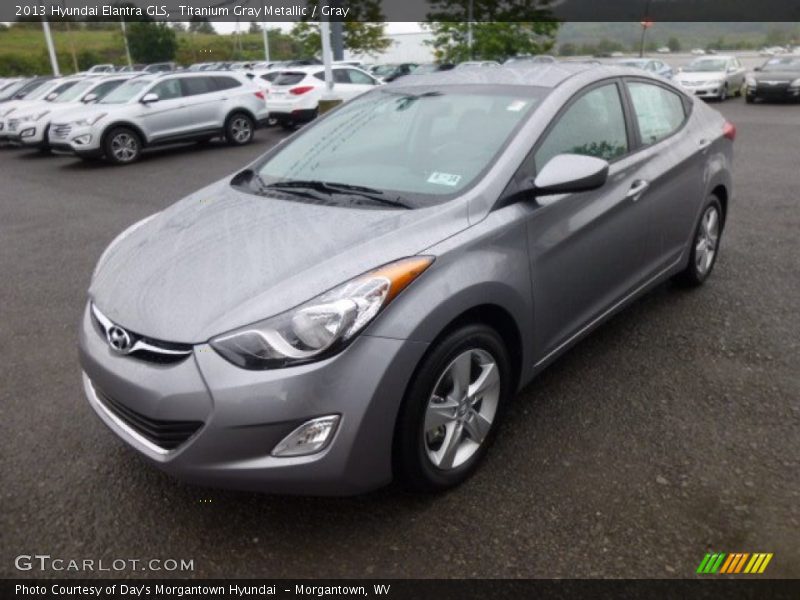 Titanium Gray Metallic / Gray 2013 Hyundai Elantra GLS