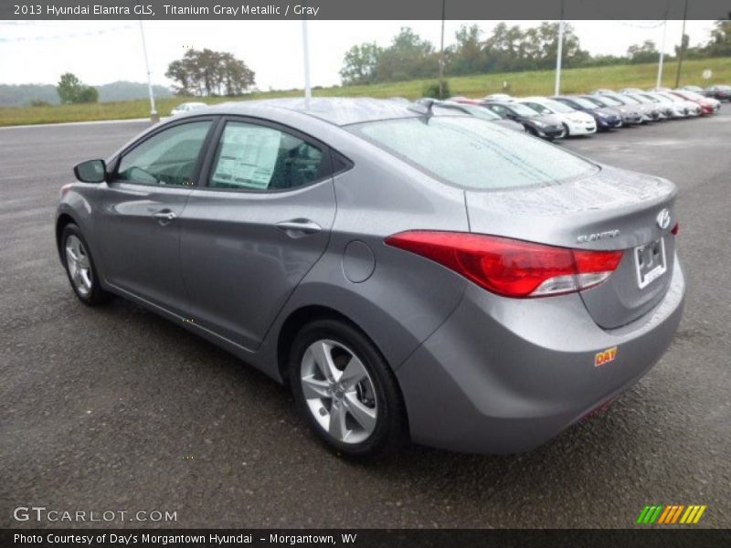 Titanium Gray Metallic / Gray 2013 Hyundai Elantra GLS