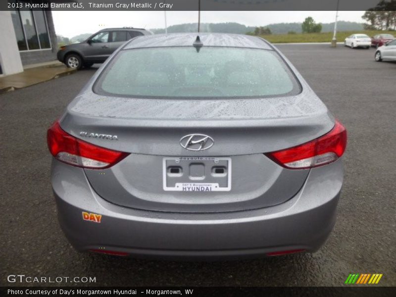 Titanium Gray Metallic / Gray 2013 Hyundai Elantra GLS