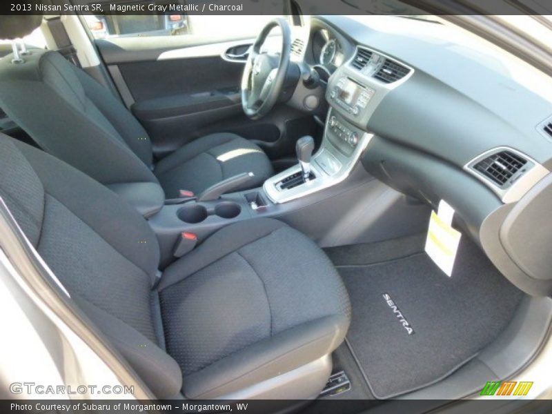 Magnetic Gray Metallic / Charcoal 2013 Nissan Sentra SR