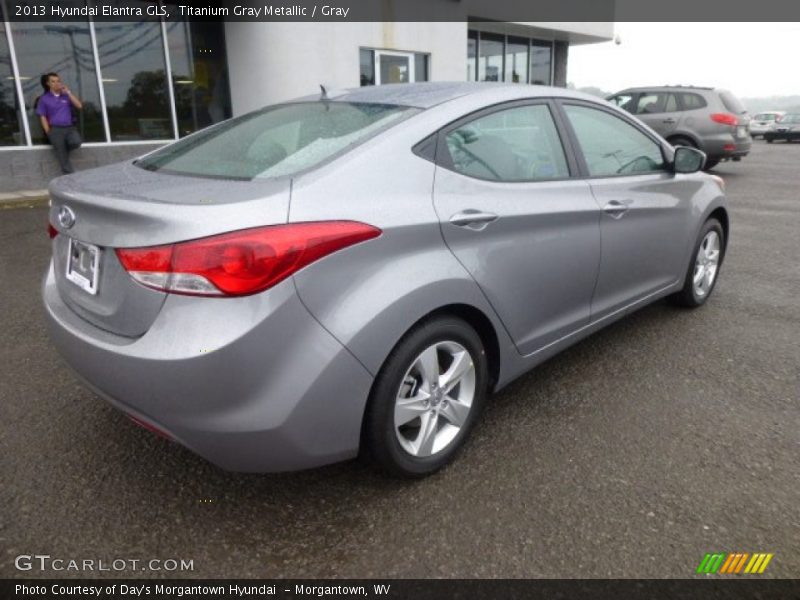 Titanium Gray Metallic / Gray 2013 Hyundai Elantra GLS