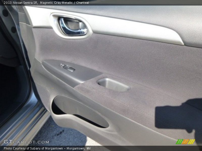 Magnetic Gray Metallic / Charcoal 2013 Nissan Sentra SR