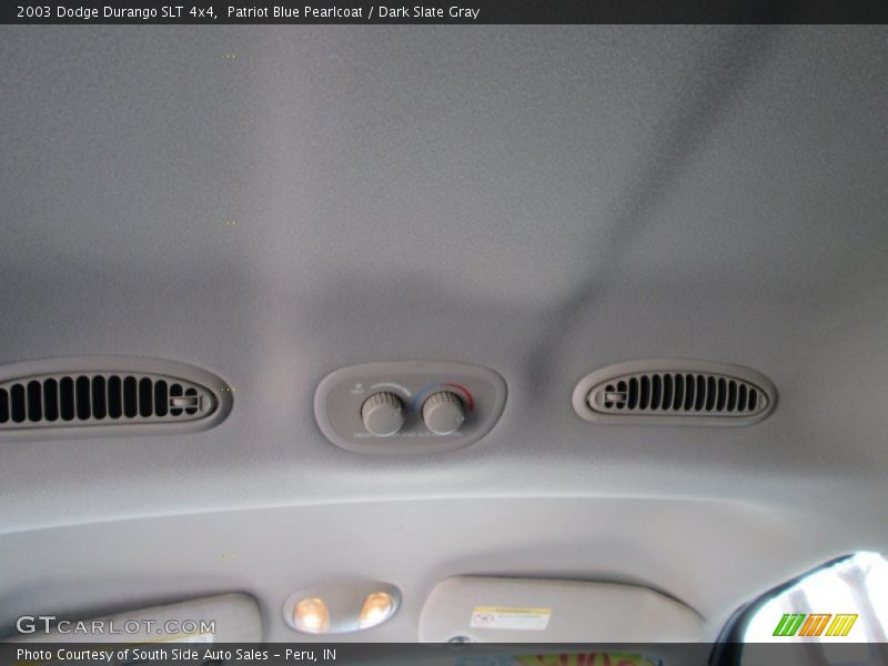 Patriot Blue Pearlcoat / Dark Slate Gray 2003 Dodge Durango SLT 4x4