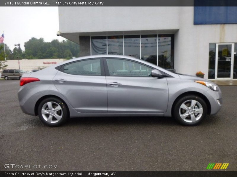Titanium Gray Metallic / Gray 2013 Hyundai Elantra GLS