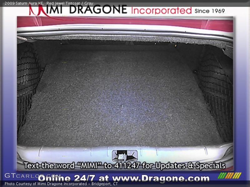 Red Jewel Tintcoat / Gray 2009 Saturn Aura XE
