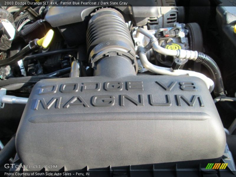 Patriot Blue Pearlcoat / Dark Slate Gray 2003 Dodge Durango SLT 4x4