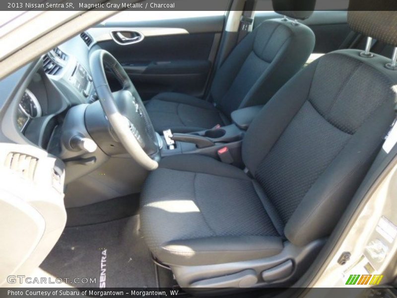 Magnetic Gray Metallic / Charcoal 2013 Nissan Sentra SR