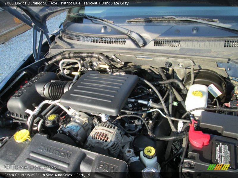 Patriot Blue Pearlcoat / Dark Slate Gray 2003 Dodge Durango SLT 4x4