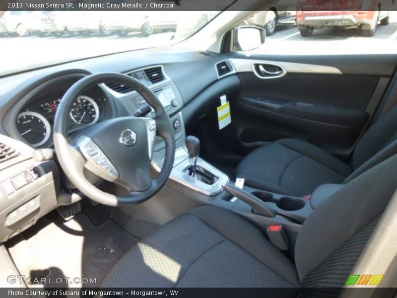 Magnetic Gray Metallic / Charcoal 2013 Nissan Sentra SR