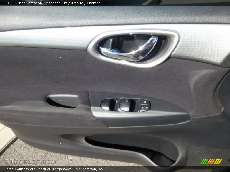 Magnetic Gray Metallic / Charcoal 2013 Nissan Sentra SR