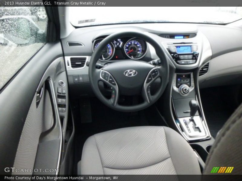 Titanium Gray Metallic / Gray 2013 Hyundai Elantra GLS