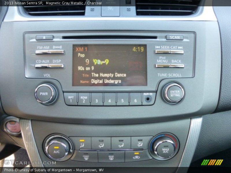 Magnetic Gray Metallic / Charcoal 2013 Nissan Sentra SR