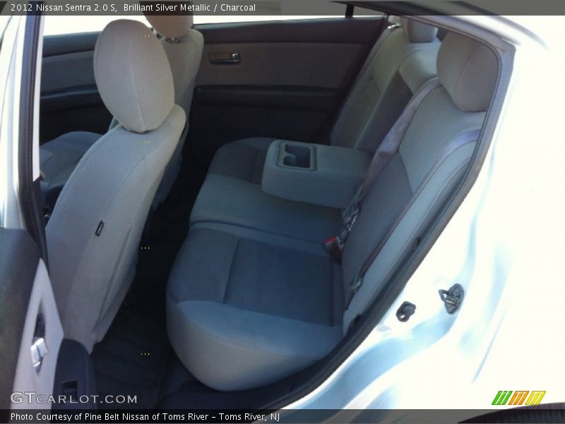 Brilliant Silver Metallic / Charcoal 2012 Nissan Sentra 2.0 S