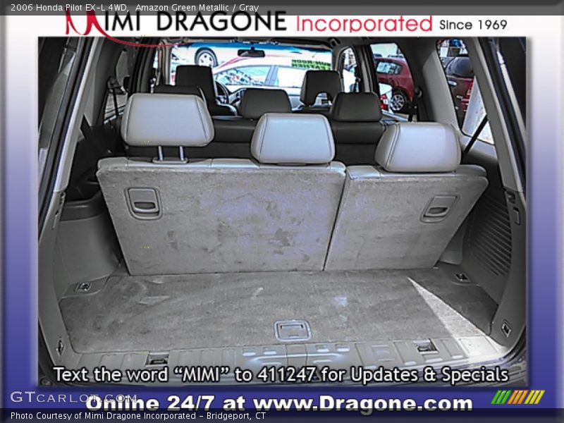 Amazon Green Metallic / Gray 2006 Honda Pilot EX-L 4WD