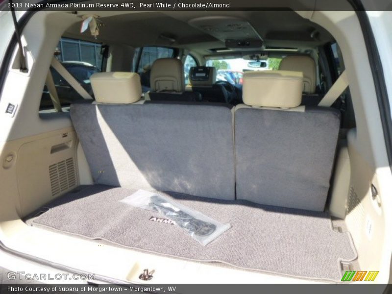  2013 Armada Platinum Reserve 4WD Trunk