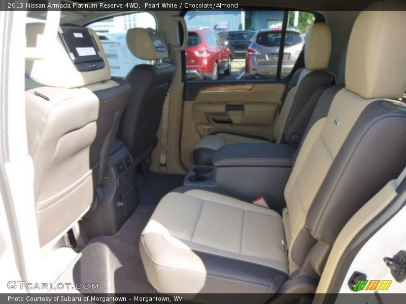 Rear Seat of 2013 Armada Platinum Reserve 4WD