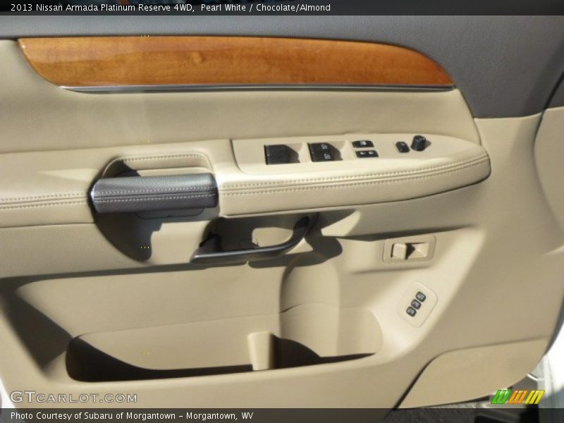 Door Panel of 2013 Armada Platinum Reserve 4WD