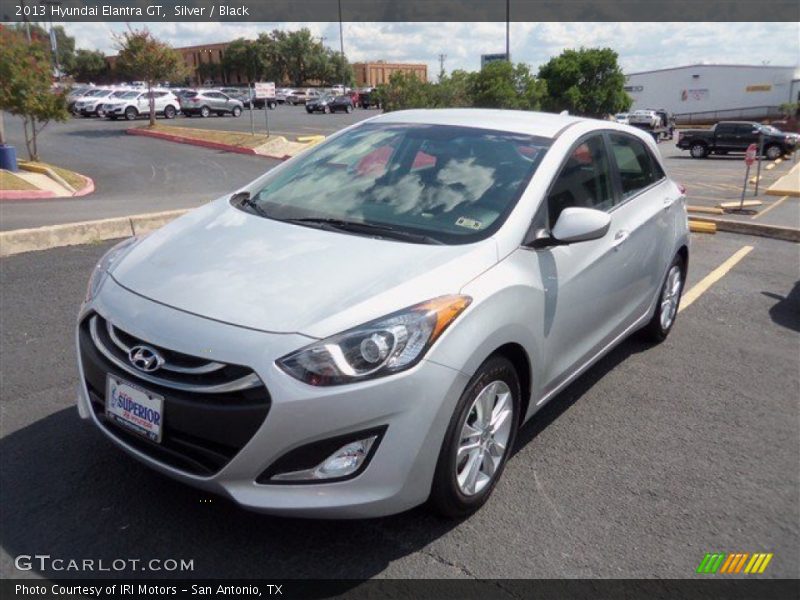 Silver / Black 2013 Hyundai Elantra GT