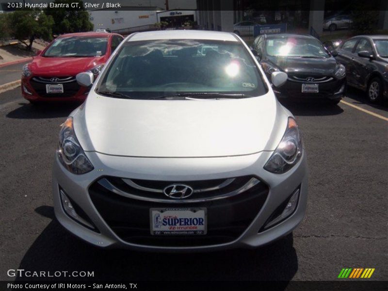 Silver / Black 2013 Hyundai Elantra GT