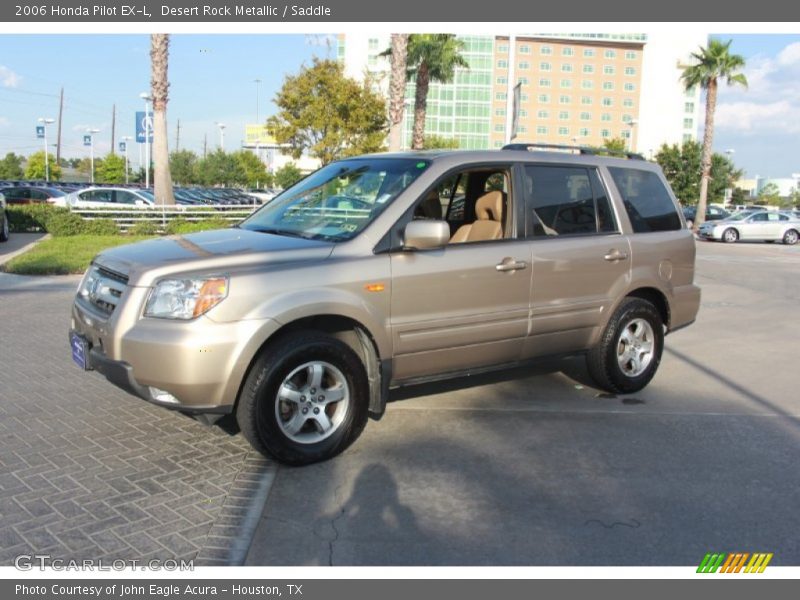 Desert Rock Metallic / Saddle 2006 Honda Pilot EX-L