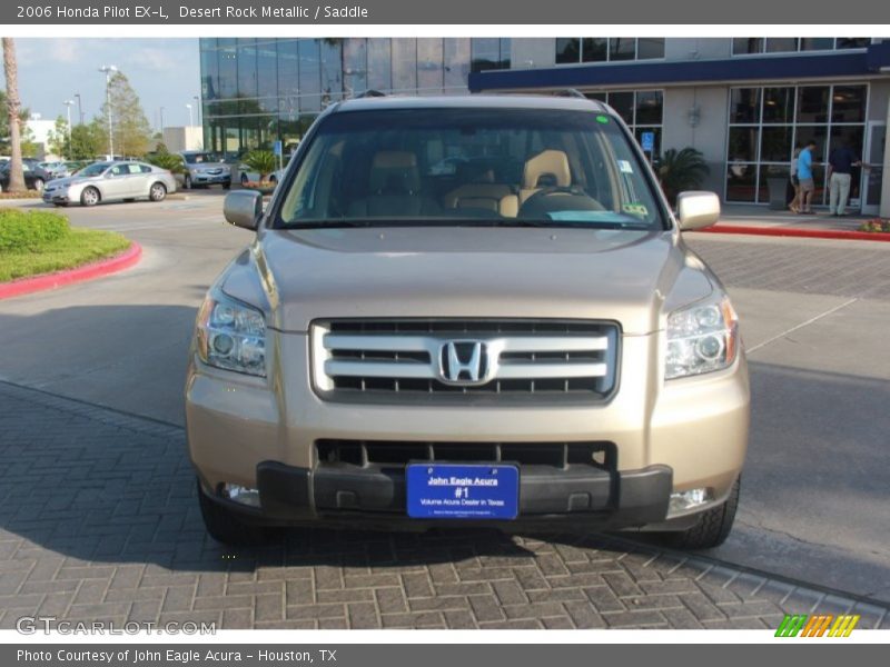 Desert Rock Metallic / Saddle 2006 Honda Pilot EX-L