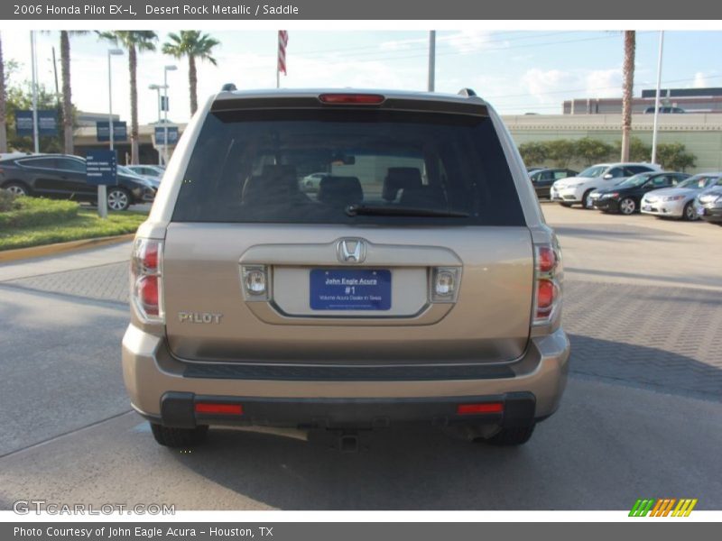 Desert Rock Metallic / Saddle 2006 Honda Pilot EX-L