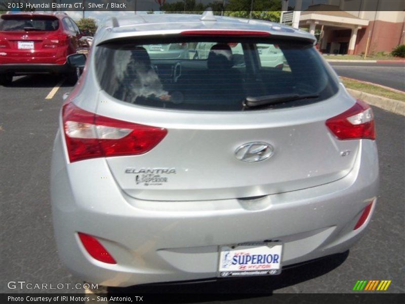 Silver / Black 2013 Hyundai Elantra GT