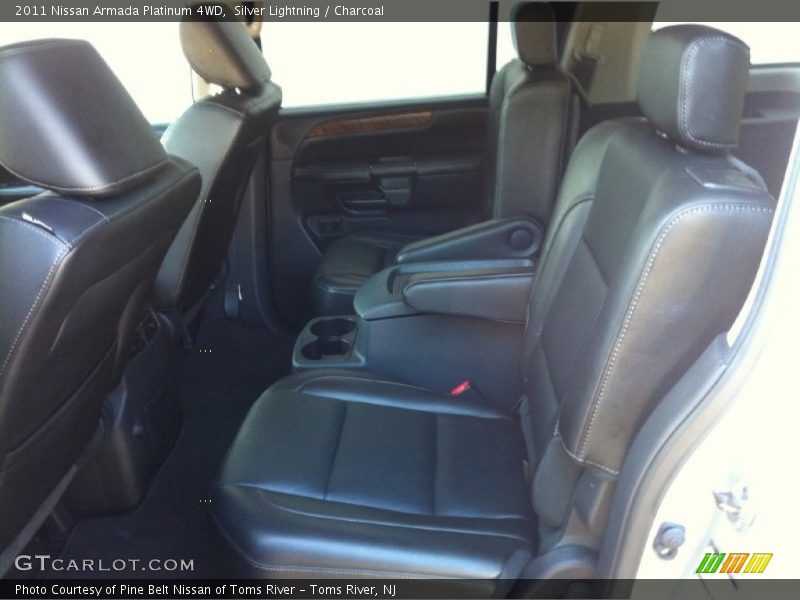 Silver Lightning / Charcoal 2011 Nissan Armada Platinum 4WD