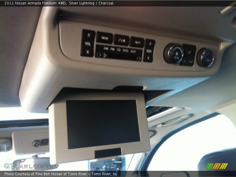 Silver Lightning / Charcoal 2011 Nissan Armada Platinum 4WD