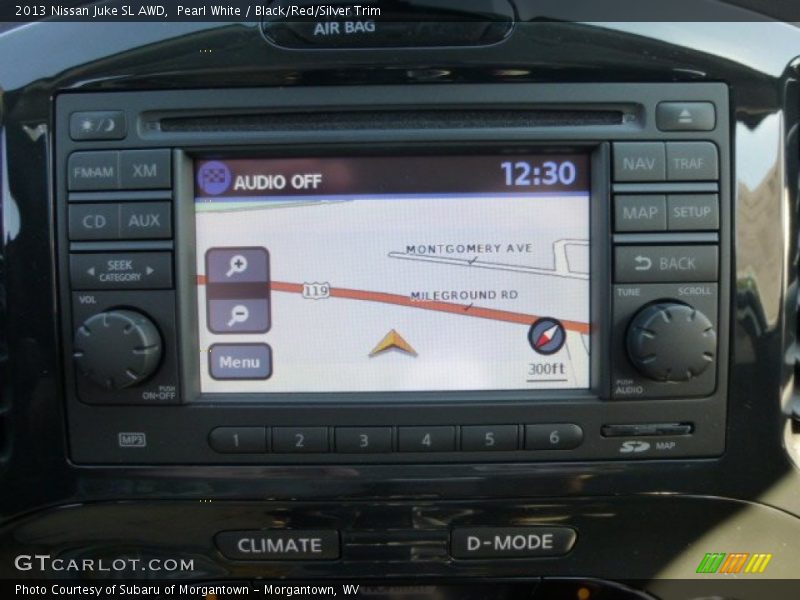 Pearl White / Black/Red/Silver Trim 2013 Nissan Juke SL AWD