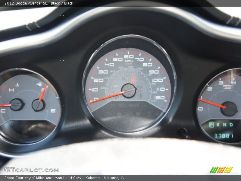 Black / Black 2012 Dodge Avenger SE