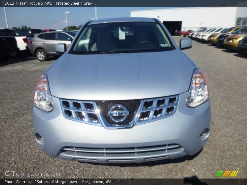 Frosted Steel / Gray 2013 Nissan Rogue S AWD