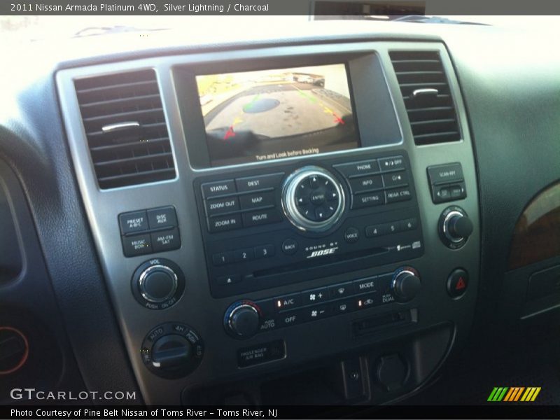 Silver Lightning / Charcoal 2011 Nissan Armada Platinum 4WD