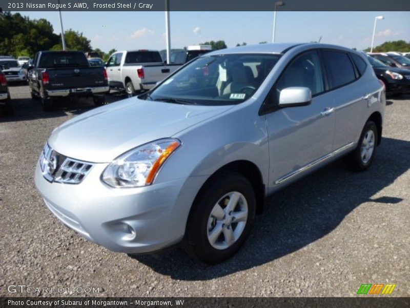 Frosted Steel / Gray 2013 Nissan Rogue S AWD