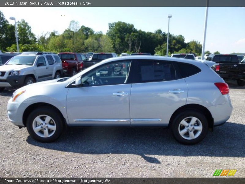 Frosted Steel / Gray 2013 Nissan Rogue S AWD