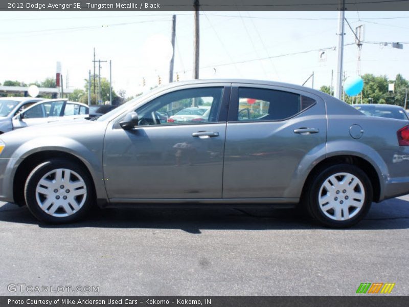 Tungsten Metallic / Black 2012 Dodge Avenger SE